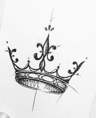 King Queen Tattoo, Couple Tattoos Unique Meaningful, Crown Drawing, Crown Tattoo Design, Couple Tattoos Unique, Kunst Tattoos, Queen Tattoo, Crown Tattoo, Baby Tattoos