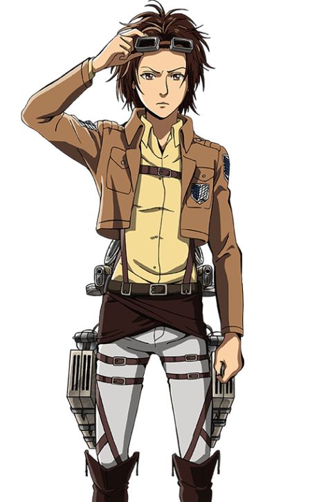 Hanji Attack On Titan, Hange Zoe, Snk Cosplay, Aot Characters, Background Photos, Attack On Titan Art, A Silent Voice, Eren Jaeger, Character Sheet