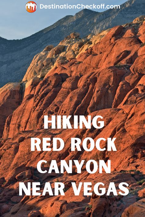 Ready for an outdoor adventure from Las Vegas? This guide to hiking Red Rock Canyon includes popular trails, preparation tips, and how to make timed entry reservations. Whether you're a seasoned hiker, looking for leisurely walks, or just want to enjoy scenic drives with breathtaking views near Las Vegas, find out why Red Rock Canyon's trails in Nevada are a must-visit. Hikes Near Las Vegas, Vegas Hiking, Red Rock Nevada, Red Rock Las Vegas, Red Rock Canyon Las Vegas, Road Trip Map, Nevada Travel, Red Rock Canyon, Valley Of Fire