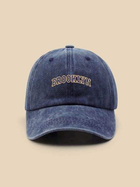 Topi Baseball, Ball Caps, Blue Baseball Cap For Summer Streetwear, Aesthetic Hats Baseball Caps, Navy Baseball Cap, Blue Baseball Cap For Streetwear, Denim Blue Baseball Cap For Streetwear, Vintage Blue Baseball Cap For Sports, Trendy Caps