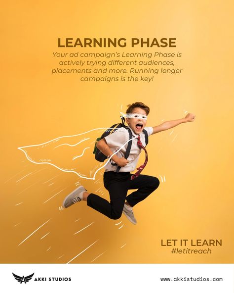 Deciding whether an ad set is performing or not within 24-48 hours can be deceptive. That’s what most marketers end up doing! The Learning Phase period of an ad set must always be crossed to ascertain performance. The Facebook Learning Phase is a period of time when Facebook is collecting data to learn how to best deliver your ads to your target audience. So let it “learn” and let it reach out to the right audience over a period before tweaking anything in your ads. #metaAds #learningphase ... Marketing Ads, Performance Marketing, Target Audience, Ad Campaign, Always Be, Period, Target, Marketing, Let It Be