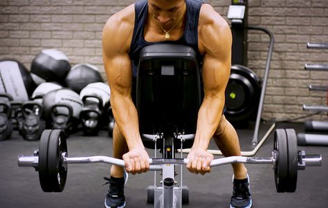 Because ​baseball-shaped biceps are about more than size Mens Bicep Workout, Best Bicep Workout, Dumbbell Curls, Preacher Curls, Push Up Workout, All Body Workout, Muscles In Your Body, Biceps And Triceps, Upper Body Strength