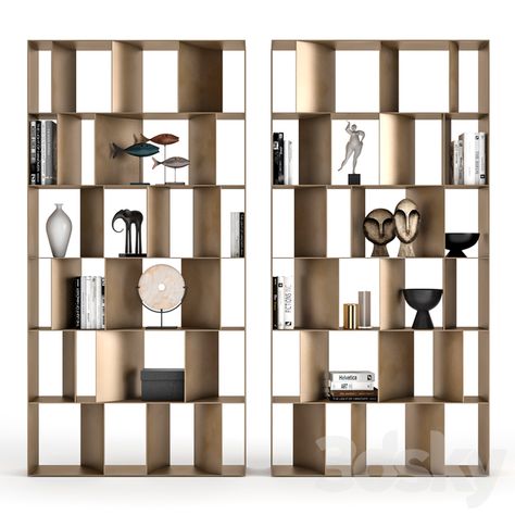 Bookcase Design, Cattelan Italia, Shelving Design, Regal Design, Wall Shelves Design, Room Partition Designs, Wall Tattoo, Floating Wall Shelves, Partition Design