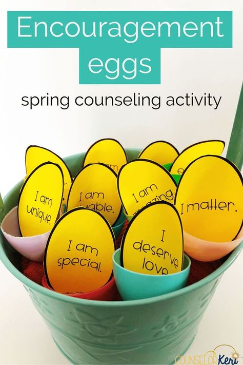 Grab some plastic eggs, and you've got tons of spring counseling activities! Your students will love these activities and lessons that are perfect for small groups, individuals, or classroom guidance. School Social Work Activities Elementary, Spring Social Emotional Activities, Counseling Activities For Kids, Coping Skills List, Counseling Classroom, Activities For Elementary Students, Counseling Tools, School Counseling Lessons, Social Emotional Activities