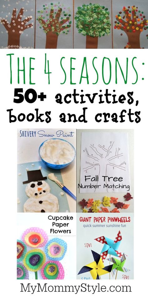 50 seasons activities Seasons Kindergarten, Seuss Costumes, Seasons Preschool, Seasons Lessons, The 4 Seasons, Seasons Activities, Children's Activities, Teaching Students, Abc Alphabet