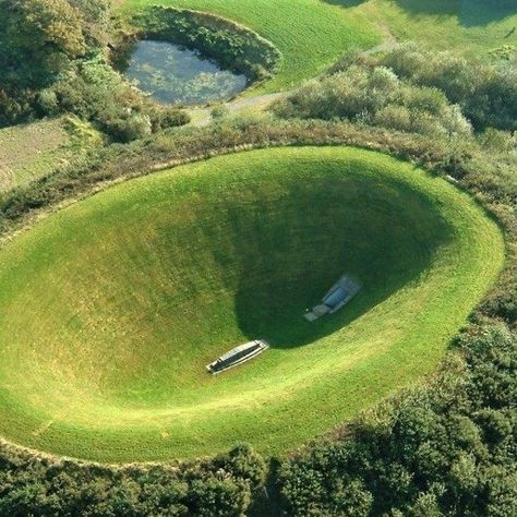 Irish Sky Garden – Skibbereen, Ireland - Atlas Obscura Ireland Places To Visit, Ireland With Kids, James Turrell, Floating Garden, West Cork, Train Tour, Sky Garden, Ireland Travel, Land Art