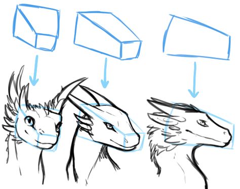 Cuda Head shape reference) Dragon Poses, Couple Drawing, Drawing Eyes, Dragon Sketch, Drawing Faces, Creature Drawings, Dragon Drawing, Guided Drawing, Drawing Tutorials