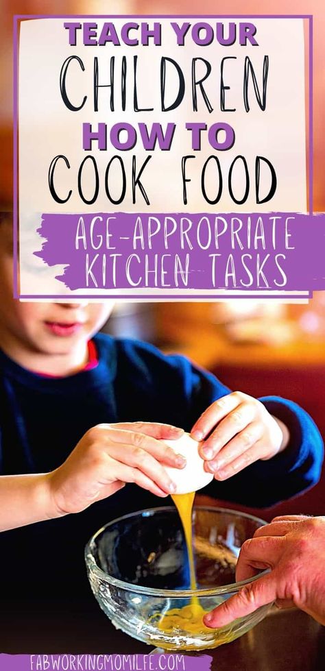 Toddler Cooking Activities, Cooking Activities For Toddlers, Kid Chef Recipes, Skills By Age, Teaching Kids To Cook, Cooking With Children, Cat Cooking, Kid Cooking, Cooking Games For Kids