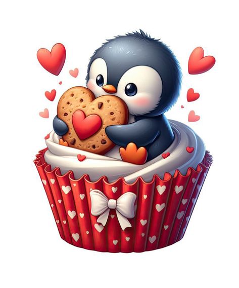 Cute Cartoon Drawings, Car Sticker, Cute Images, Cute Little Animals, Cartoon Drawings, Animal Drawings, San Valentino, Happy Valentines Day, Happy Valentine