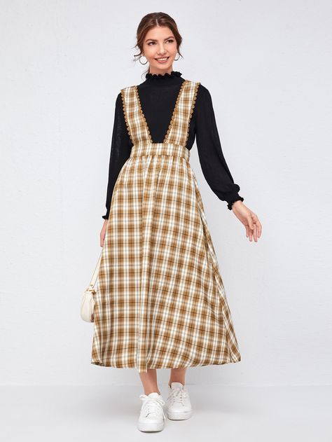 Pinafore dress pattern free women