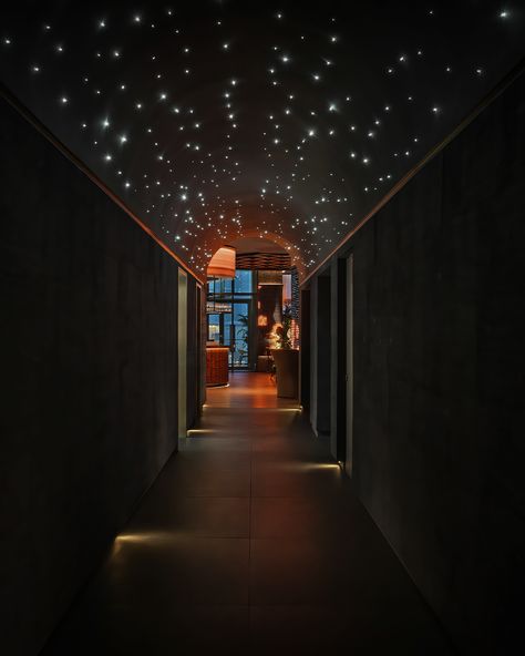 Pictured Opso in Dubai Mall - Fashion Avenue Fibre Optic Lighting, Fibre Optic Ceiling, Illuminated Ceiling, Fiber Optic Ceiling, Sunroom Inspiration, Room Redecorating, Art Haus, Fiber Optic Lighting, Inner Sanctum