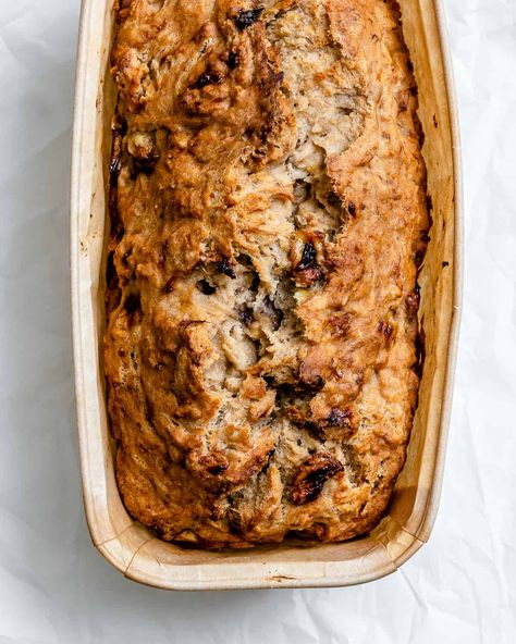 Bread With Applesauce, Easy Vegan Banana Bread, Sourdough Banana Bread, Banana Bread With Applesauce, Quick Banana Bread, Vegan Banana Bread Easy, Sourdough Banana, Applesauce Bread, Vegan Banana Bread Recipe