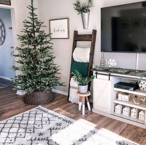 20+ Wonderfully Magical Christmas Tree Base Ideas To Inspire Tree Base Ideas, Christmas Tree Base Ideas, Farmhouse Ladder Decor, Base Ideas, Christmas Tree Base, Tree Base, Christmas Decor Inspiration, Simple Christmas Decor, Christmas Decorations For The Home