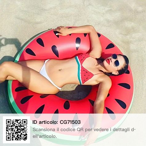 Watermelon Pool Float, Summer Pool Floats, Pool Floats For Adults, Party Inflatables, Inflatable Furniture, Swimming Ring, Inflatable Pool Floats, Swim Ring, Summer Beach Party