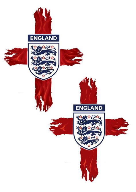 England Tattoo Ideas, England Football Badge, Badge Tattoo, England Tattoo, England Badge, England Fc, Raven Pictures, St George Flag, Blackpool Fc