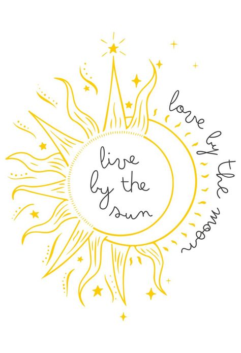 Moon And Sun Painting, Love By The Moon, Sun Drawing, Sun Painting, Sun And Moon Drawings, Moon Logo, Bestest Friend Quotes, Cute Sun, Pottery Painting Designs