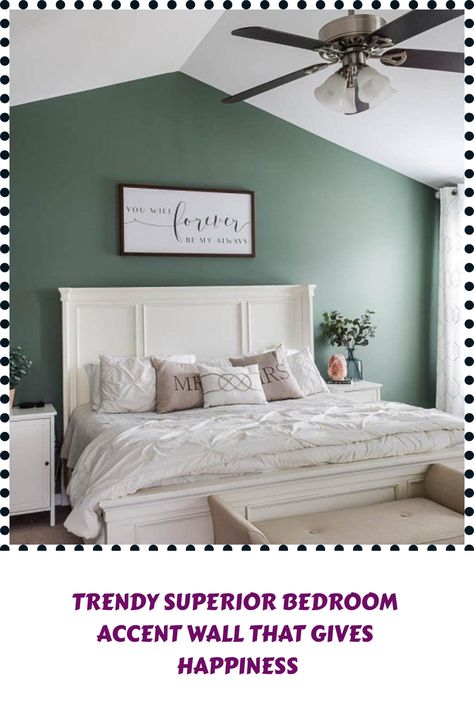 [Promotion] 92 Essential Evergreen Fog Sherwin Williams Bedroom Accent Wall Ideas To Save #evergreenfogsherwinwilliamsbedroomaccentwall Sherwin Williams Succulent Green, Evergreen Fog Sherwin Williams Bedroom, Fog Sherwin Williams, Dark Green Accent Wall, Bedroom Accent Wall Ideas, Color For Walls, Green Accent Wall, Evergreen Fog, Bedroom Accent Wall