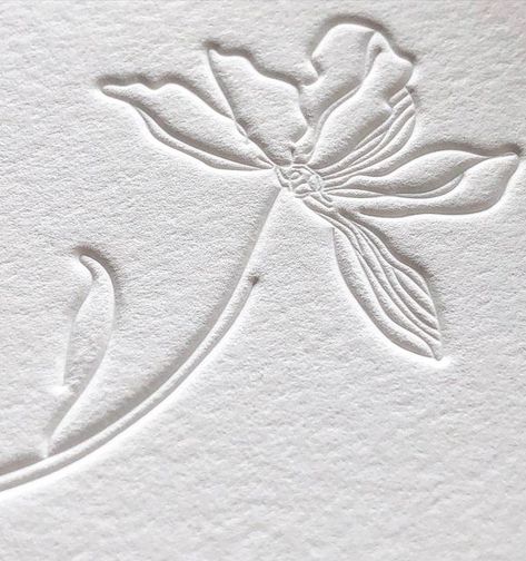 Wedding Paper Products, Floral Branding, Digital Invitations Wedding, Flower Logo Design, Letterpress Invitations, Flower Wedding Invitation, Embossed Paper, Graphic Design Lessons, Dehradun