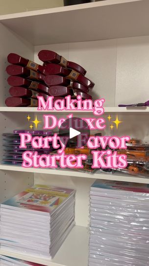 14K views · 954 reactions | ✨DELUXE✨ Party Favor Starter Kit! 💖

Everything you need to start making the best party favors! 👏🏽👏🏽

Comment “starter kit” down below and I’ll send you the link to get yours! 🙌🏽

*
*
*
*
*Shop custom party favors for kids & adults, diy supplies templates & classes! @jazznjaycreations Jazznjaycreations.com
*Paper is Jazz N Jay Supplies glossy paper, sticker paper & glossy cardstock -link in bio to purchase
*all other items can be found in my Amazon store- link in bio
* 
* 
* 
* 
* 
* 
* 
* 
* 
#customchipbags 
#chipbags#birthdaypartyideas
#kidspartyideas#partyfavors#custompartyfavors#partyinspiration#firstbirthdayparty#birthdayideas#babyshower#customcoloringbook#cricutmade#birthdayparty#partyideas
#chipbagclasses#craftingclasses#partyfavorclasses#partyfav Adult Goodie Bag Ideas, Diy Party Favors For Adults, Goodie Bag Ideas For Teens, Goodie Bag Gift Ideas, Party Favors For Teens, Best Party Favors, Cheap Party Favors, Party Favors For Kids, Party Favors For Adults