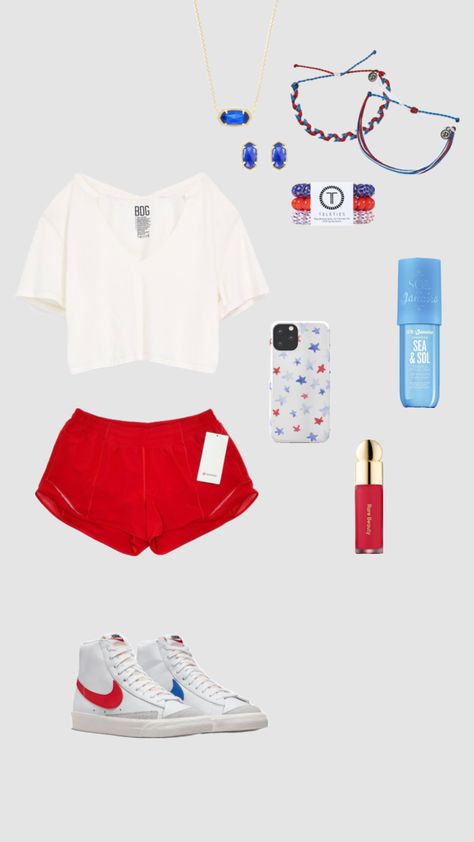 Preppy 4th Of July, Preppy Family, Preppy Wall Collage, Homecoming Week, Preppy Vibes, July Outfits, 4th Of July Outfit, Outfits Preppy, 4th Of July Outfits