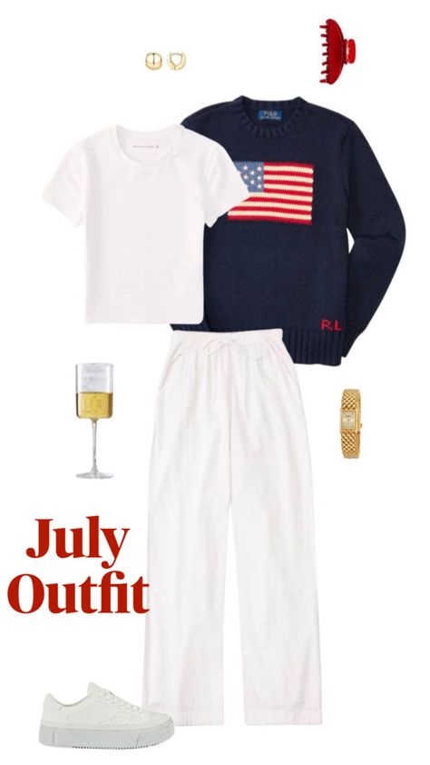 July Fourth Of July Aesthetic, Based On Your Birth Month, July Aesthetic, July Outfit Ideas, Aesthetic Outfit, Your Outfit, Birth Month, Fourth Of July, Aesthetic Clothes