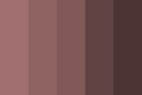 Purple neutrals color palette created by belitahairextensions that consists #a06e6e,#906363,#805858,#604242,#4c3434 colors. Rose Brown Color Palette, Purple Brown Color Palette, Brownish Purple, Icon Colors, Purple Red Color, Floral Logo Design, Email Examples, Purple Color Palettes, Color Palette Challenge