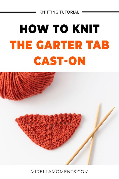 How to knit garter tab cast on Garter Tab Cast On Tutorials, Knitting Corner, Stitch Dictionary, Knitting Projects Free, Cast On Knitting, Knitting Crafts, Knitting Hacks, Knit Shawls, Knitting Help