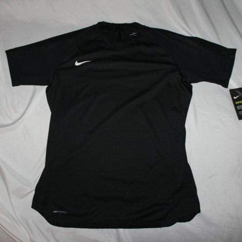 Nike Vaporknit Aeroswift Quick Dry Soccer Womens Jersey Shirt Aq2727-011 Size S Compression Shirts Women, Soccer Fit, Soccer Shirt, Soccer Fits, Nike Shirt, Black Nike Shirt, Nike Shirts Women's, Nike Compression, Basketball Clothes