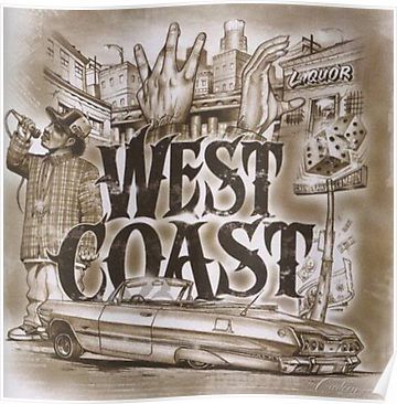 West Coast Tattoo, Lowrider Tattoo, Chicano Love, Gangsta Tattoos, Hip Hop World, Chicano Style Tattoo, Cholo Art, Lowrider Art, Chicano Tattoos