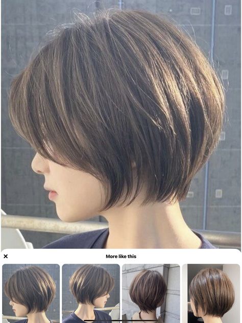 Short Bob Cut, Japanese Short Hair, Chin Length Hair, Asian Short Hair, Hair Inspiration Short, Shot Hair Styles, Haircuts Straight Hair, Hair Stylist Life, Short Haircut