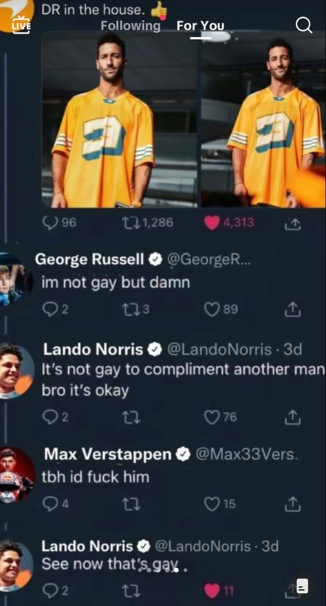 Maxiel F1, F1 Drivers Being Funny For No Reason, F1 Text Posts, F1 Funny Team Radios, Funny F1, Max Verstappen Meme, F1 Racing Memes Funny, Line Tv, Pray For Love