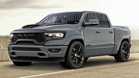 2021 Ram 1500 TRX Reimagined as SRT-10–Inspired Muscle Truck Dodge Ram 1500 Ideas Custom Trucks, Ram 1500 Wheels, Ram 1500 Custom, Ram Trucks 1500, Ram Trx, Truck Games, Muscle Truck, Lowrider Trucks, Sport Truck