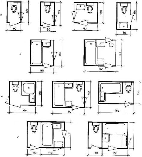 50+ Typical Bathroom Dimensions And Layouts  - Engineering Discoveries Half Bathroom Dimensions, Small Bathroom Layout Floor Plans, Bathroom Floor Plans Layout, Small Bathroom Dimensions, Bathroom Layout Ideas Floor Plans, Bathroom Blueprints, Small Bathroom Floor Plans, Shower Design Ideas, Toilet Closet