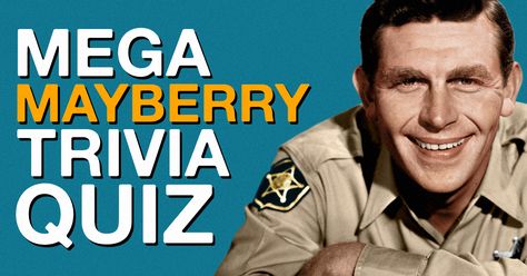 Are you a big enough Andy Griffith Show fan to ace this Mayberry trivia challenge? Math Trivia Fun Facts, Andy Griffith Birthday Party, Andy Griffith Quotes, Andy Griffith Show Quotes, Melanie Griffith And Antonio Banderas, Andy Griffith Memes Funny, Nirvana Songs, Knowledge Quiz, Fun Quizzes To Take