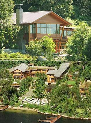 Bill Gates House, Medina Washington, Celebrities Homes, Celebrity Mansions, Washington House, Washington Houses, Luxury Residence, House Pool, Richest Man