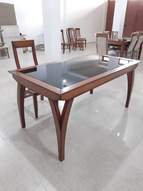 Latest Dining Table Designs, Latest Dining Table, Simple Furniture Design, Dining Room Furniture Design, Wooden Dining Table Designs, Dining Room Furniture Sets, Chair Design Wooden, Wood Table Design, Furniture Design Chair