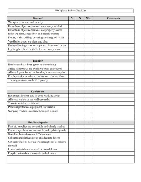 Office Safety, Safety Audit, Electrical Shop, Facilities Management, Safety Checklist, Performance Appraisal, Inspection Checklist, Fillable Forms, Safety Inspection