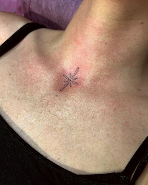 Cute Throat Tattoos, Dainty Throat Tattoo, Tiny Neck Tattoos For Women, Small Throat Tattoo, Tiny Neck Tattoo, Small Throat Tattoos Women, Throat Tattoos Women Simple, Ornamental Neck Tattoo, Collarbone Tattoos For Women