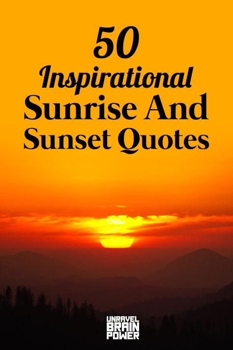 We have collected some sunrise and sunset quotes about love, earth, life, and more. Sunrise And Sunset Quotes Sunset Road Quotes, Chasing Sunrise Quotes, Quotes On Sunrise Mornings, Sunset Sunrise Quotes, Sunrise Love Quotes, Good Morning Sunshine Quotes Inspiration, Sunrise Quotes Inspirational, Sunrise And Sunset Quotes, Good Morning Sunrise Pictures