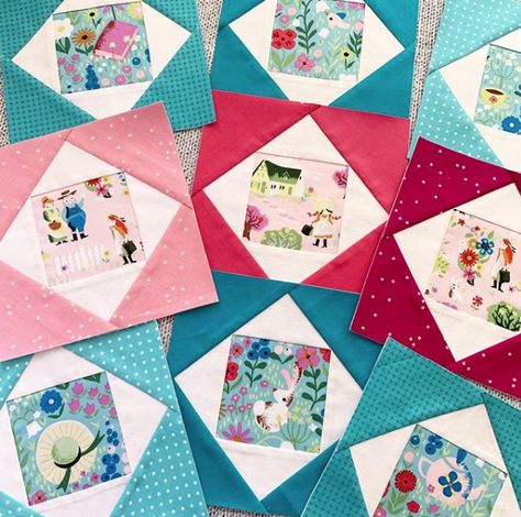 Riley Blake Swiss Dot Roundup! Fussy Cut Quilt Blocks, Economy Quilt, Economy Block, Jill Howarth, Grandmother Quilt, Thread Crafts, Disney Quilt, Girl Quilts, Quilting Books