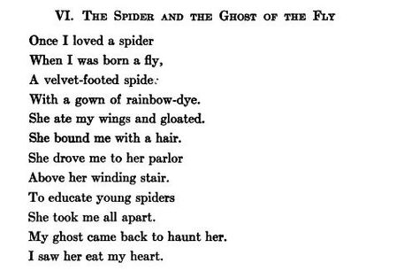 Vachel Lindsay, “The Spider and the Ghost of the Fly” Spider Poem, The Spider And The Fly, My Heart Quotes, Spider And The Fly, Aesthetic Boarders Designs, The Adjustment Bureau, Fly Love, Tagging Quotes, Book Of The Dead