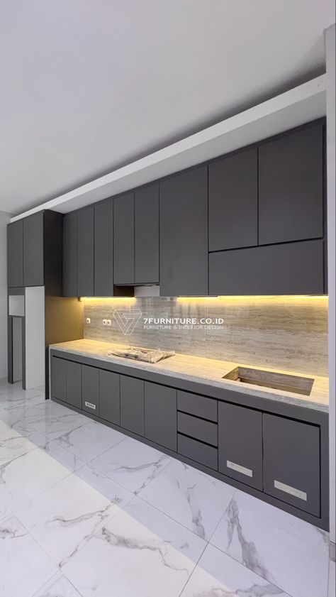 Kitchen cabinet modern Tim 7, Kabinet Dapur, House Design Kitchen, Laundry Room Design, Kitchen Set, Kitchen Sets, Mini Bar, Kitchen Cabinet, Laundry Room