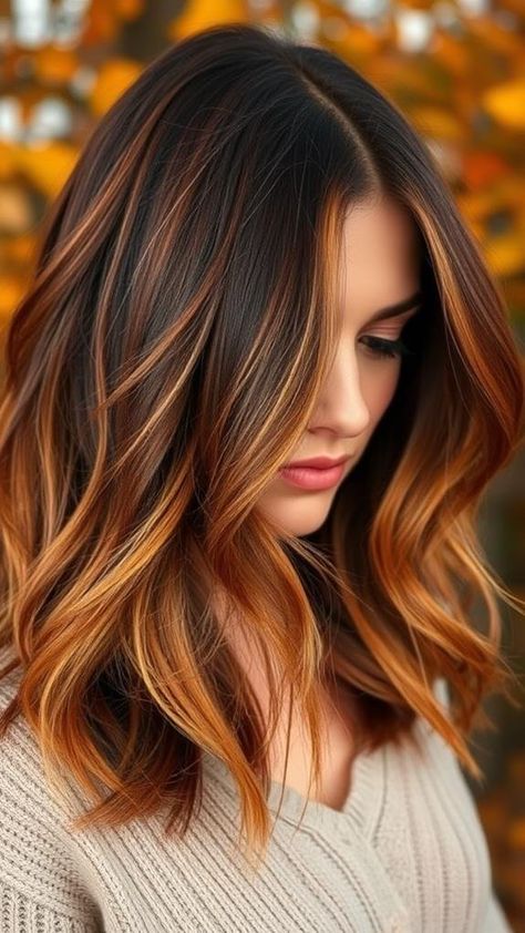 5 Stunning Fall Hair Colors for Brunettes to Try Vacation Hair Color Ideas, Cute Hair Colors For Fall, Fall Hair Color For Brunettes Long, Medium Length Fall Hair Color, Fall Hair Colors For Redheads, Fall Curly Hair Color, Hair Color Ideas For Brunettes For Fall, New Fall Hair Colors, Hair Color Ideas For Brunettes Fall 2024