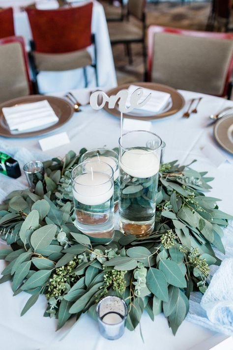 Eucalyptus Centerpiece, Galaxy Wedding, Dollar Eucalyptus, Silver Dollar Eucalyptus, Eucalyptus Garland, Seeded Eucalyptus, Weddings By Color, Eucalyptus Wedding, Dried Floral