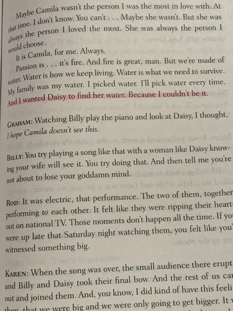 daisy jones and billy dunne from daisy jones the six by taylor jenkins reid Billy Dunne And Daisy Jones, Billy And Daisy Jones, Daisy And Billy Quotes, Quotes From Daisy Jones, Daisy Jones And Billy Dunne, Daisy Jones And The Six Aesthetic Quotes, Daisy Jones And The Six Book Quotes, Daisy Jones And The Six Annotations, Billy Dunne