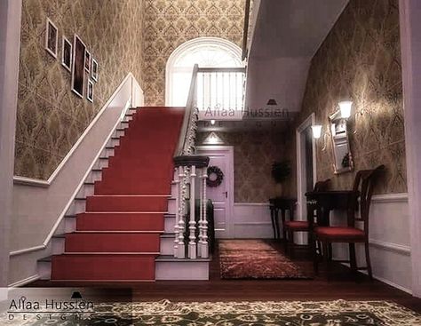 Home alone on Behance Home Alone House Layout, Home Alone House Interior, Home Alone House, Movie Houses, Vintage Inspired Bedroom, Home Alone Movie, Basement House, Design Your Dream House, Home Alone