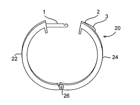 US20110056241A1 - Spring lock mechanism for hinged pierced earring - Google Patents Plain Gold Bangles, Jewelry Hacks, Lock Jewelry, Jewelry Design Drawing, Metalsmithing Jewelry, Moms Bracelet, Jewellery Sketches, Basic Jewelry, The Catch