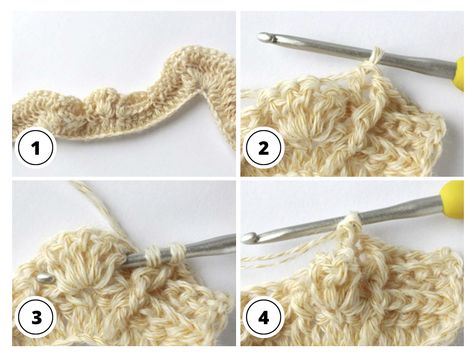 Crochet Tutorial: Multicable Stitch — Brilliant Life Hacks Cable Crochet Stitch Tutorial, Mixed Cluster Crochet Stitch, Mini Cluster Crochet Stitch, Crochet Alpine Stitch Video Tutorial, Stitch Crochet, Tunisian Crochet Patterns, Back Post Double Crochet, Front Post Double Crochet, Cable Stitch