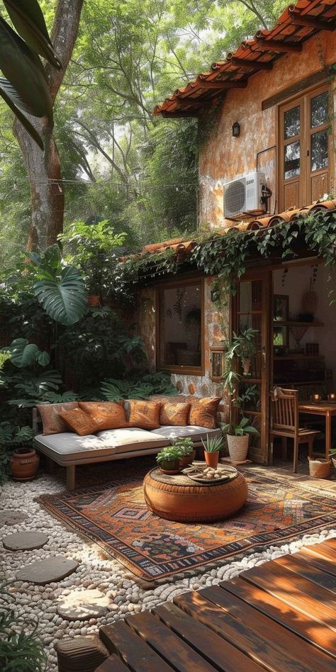 70+ Vivacious Summer Outdoor Patio Decorating Ideas on a Budget that looks Unbelievably Gorgeous - Hike n Dip Rustic Outdoor Kitchens, Rustic Outdoor Decor, Patio Layout, Ideas Living Room, Rustic Outdoor, Outdoor Patio Decor, Backyard Patio Designs, Ideas Living, Outdoor Rooms