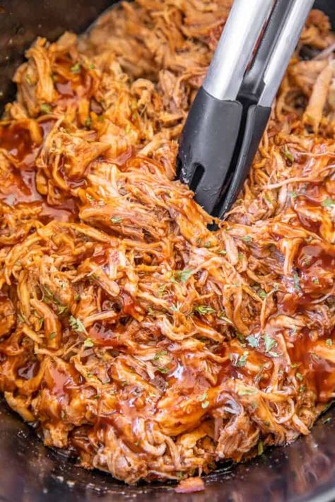 Slow Cooker Coca-Cola Pulled Pork - Plain Chicken Pulled Pork In Slow Cooker, Pork In Slow Cooker, Coke Pulled Pork, Slow Cooker Bbq Pulled Chicken, Slow Cooker Pulled Chicken, Pull Pork, Pulled Pork Roast, Bbq Pulled Pork Slow Cooker, Bbq Pulled Chicken